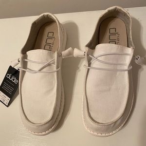 Women’s All White Hey Dudes (NWT)